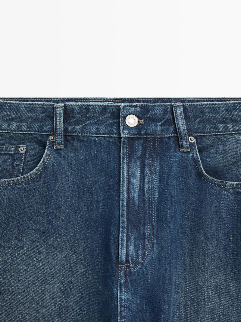 Джинсы свободного кроя