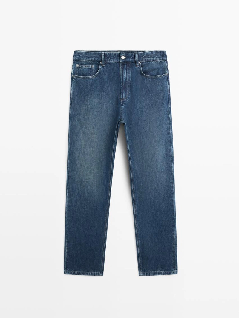 Джинсы свободного кроя