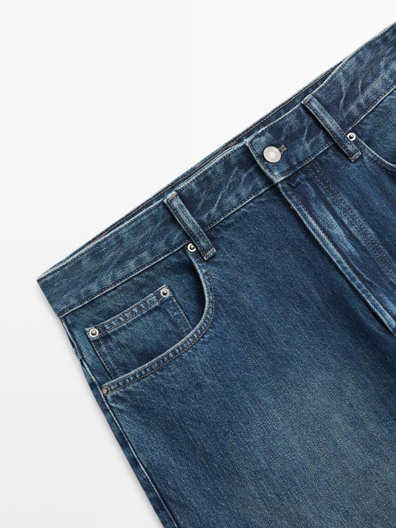 Джинсы свободного кроя