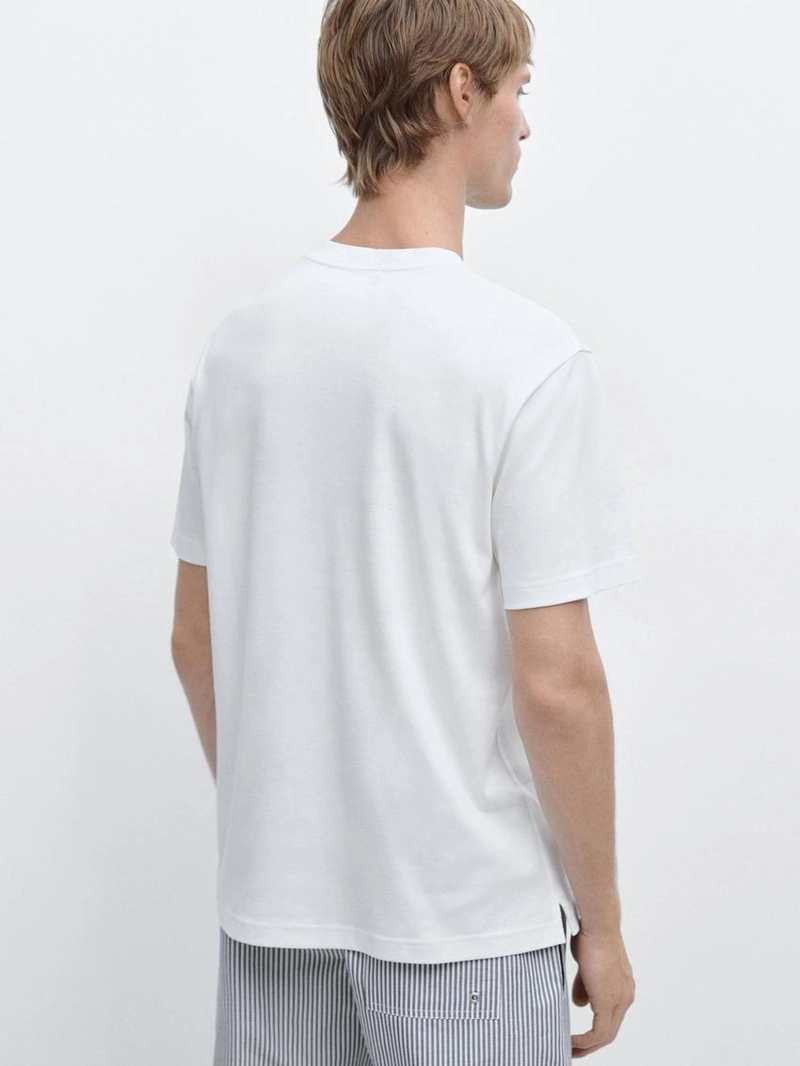 Футболка с коротким рукавом из 100% хлопка