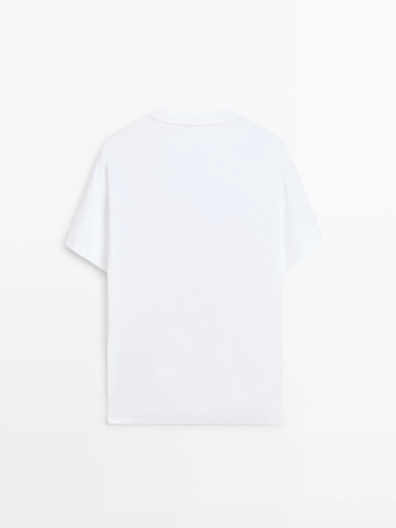 Футболка с коротким рукавом из 100% хлопка