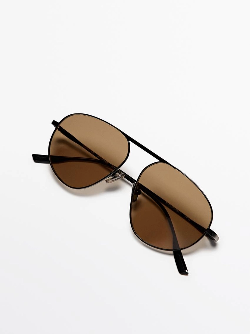 Авиаторы с металлической оправой