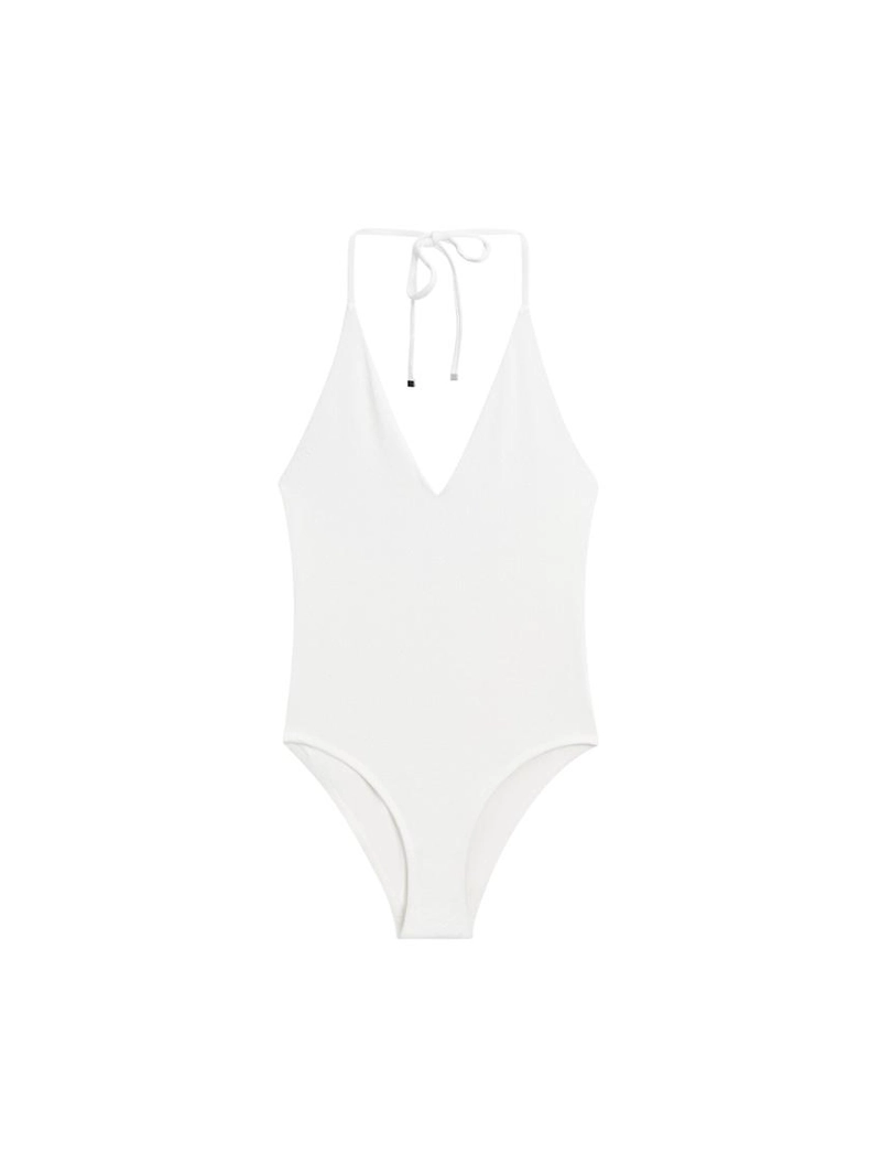 Купальник с текстурным v-образным вырезом