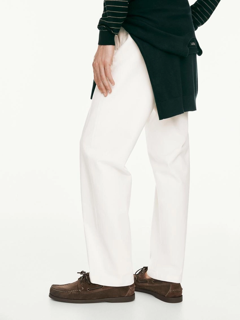 Мокасины из замши для яхтенного стиля