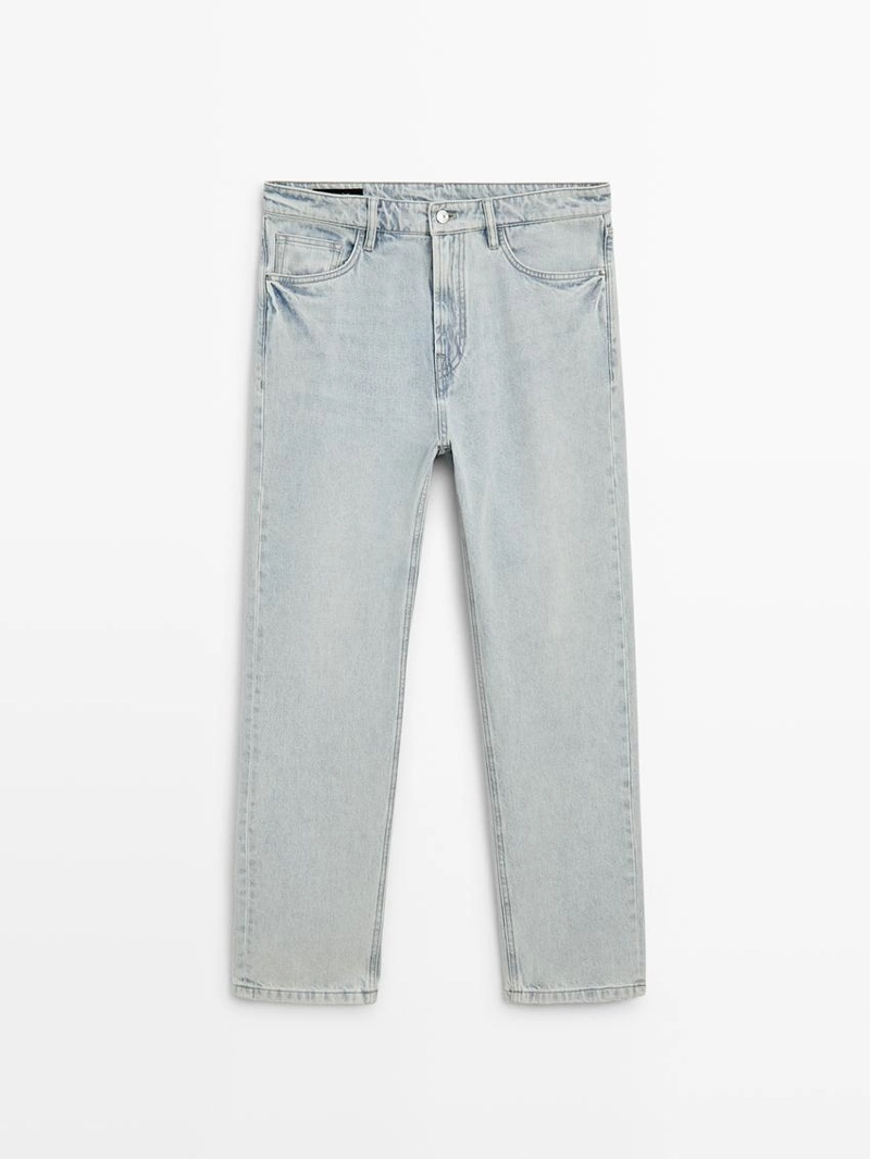 Джинсы с зауженным кроем