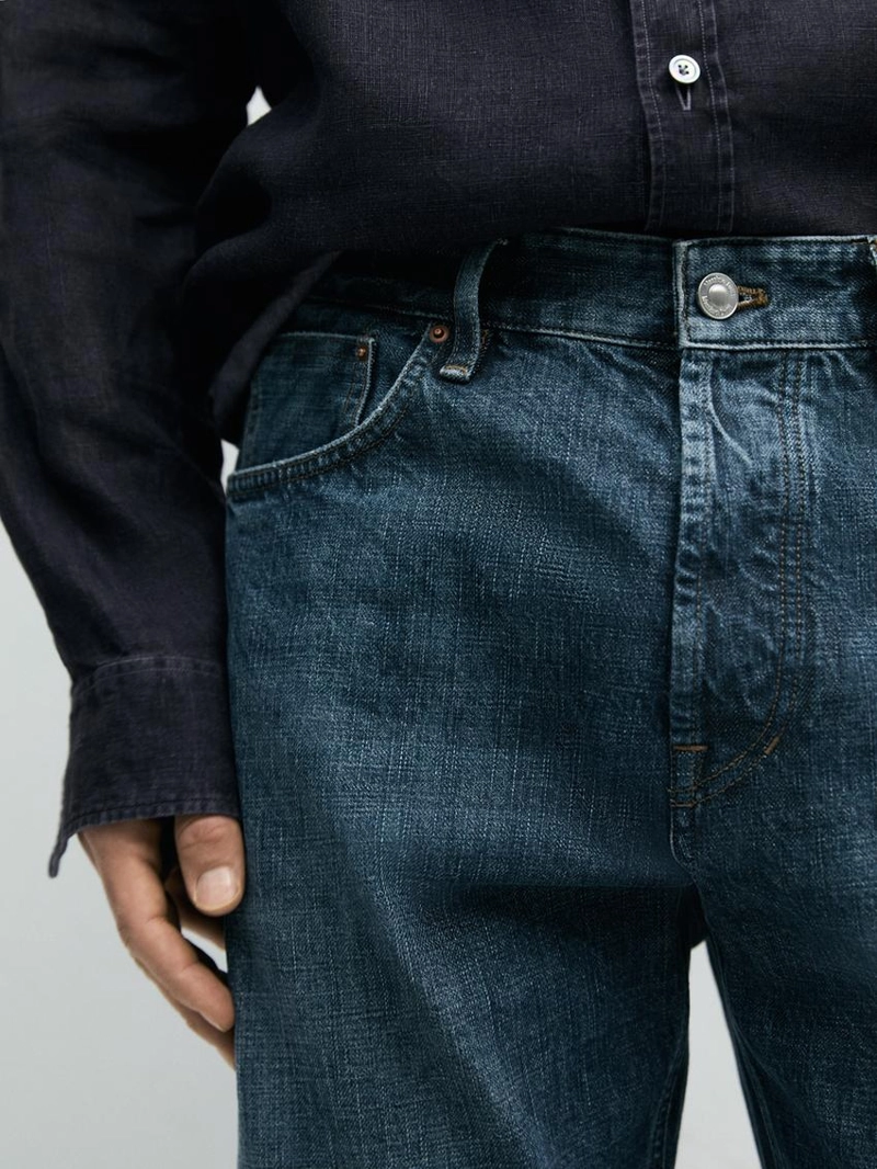 Джинсы прямого кроя