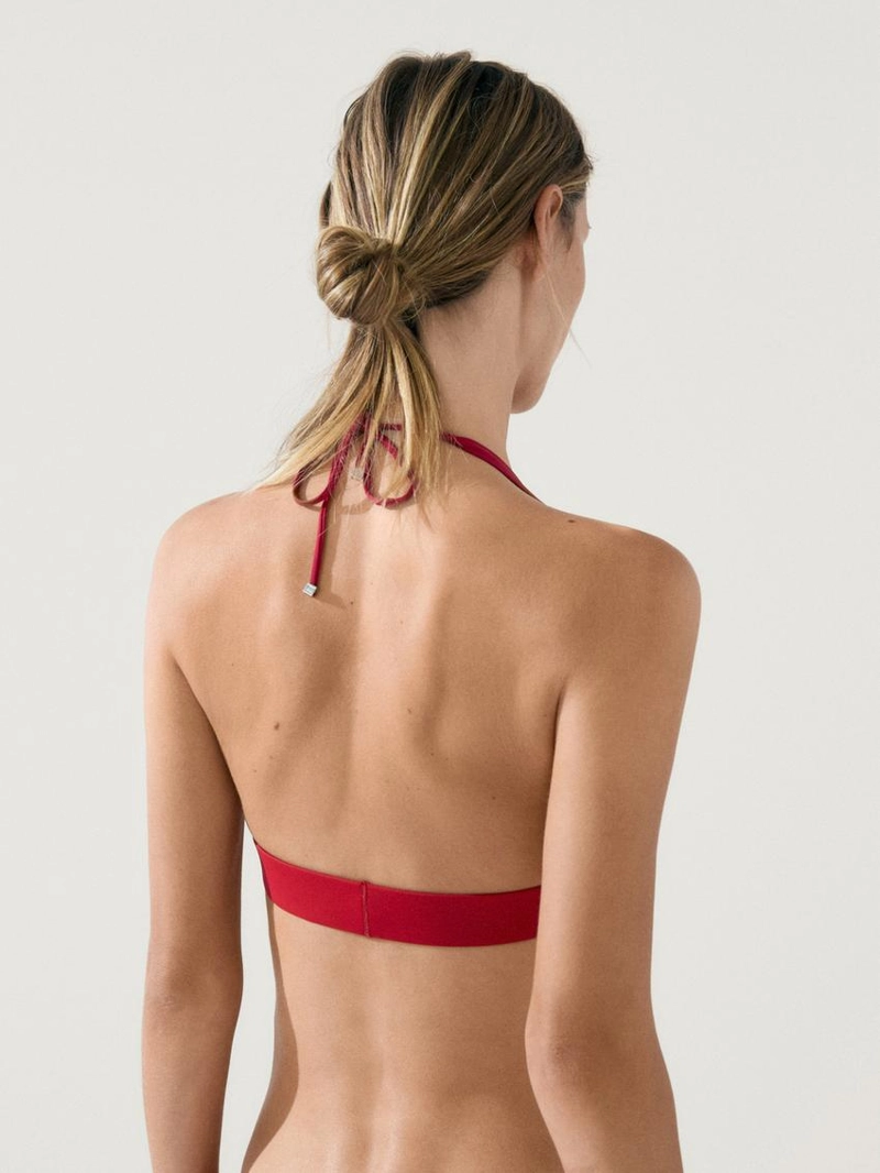 Бикини верх треугольной формы