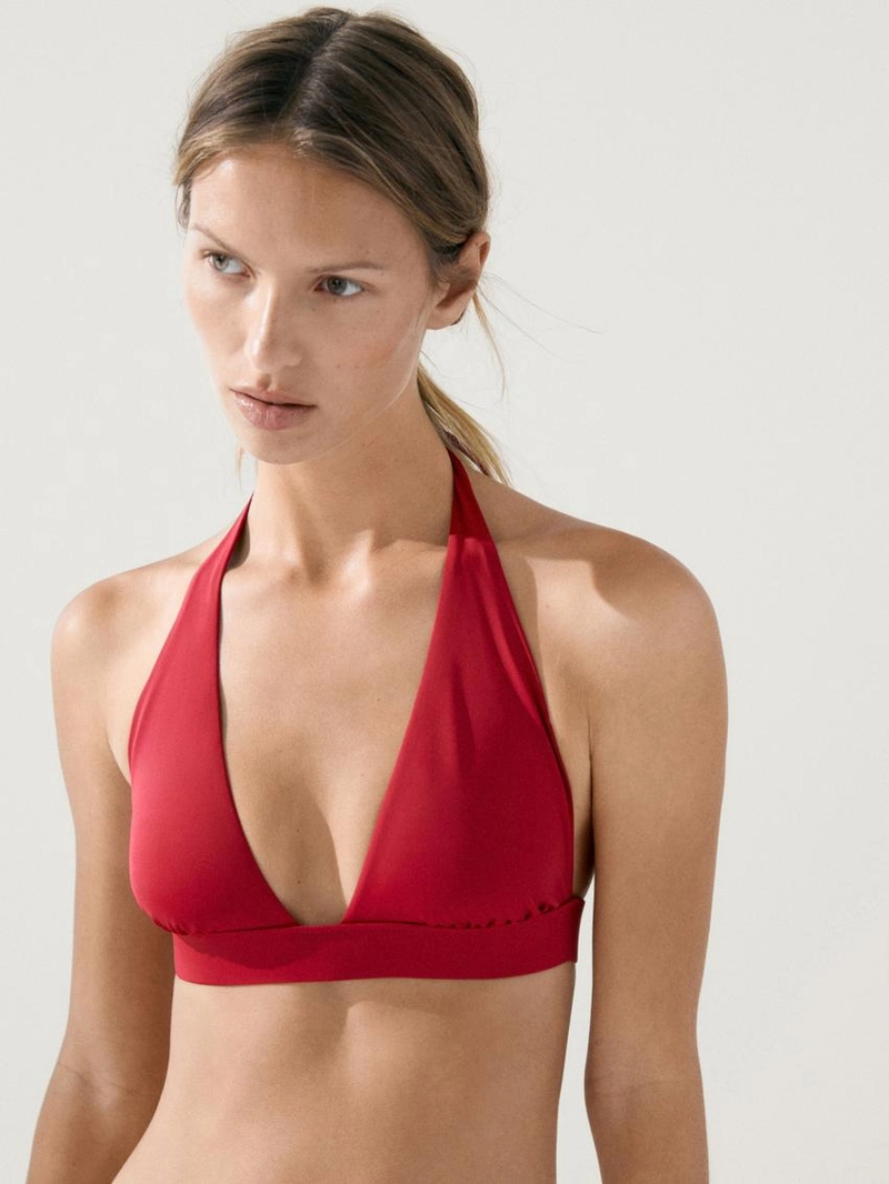 Бикини верх треугольной формы