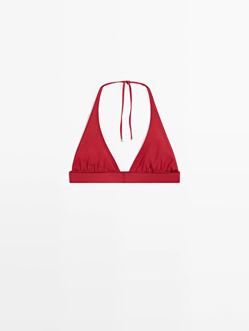 Бикини верх треугольной формы