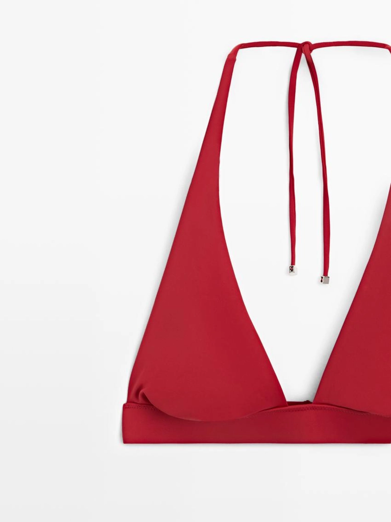 Бикини верх треугольной формы