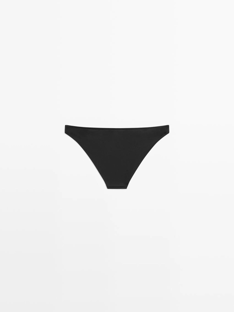 Черные бикини без узора