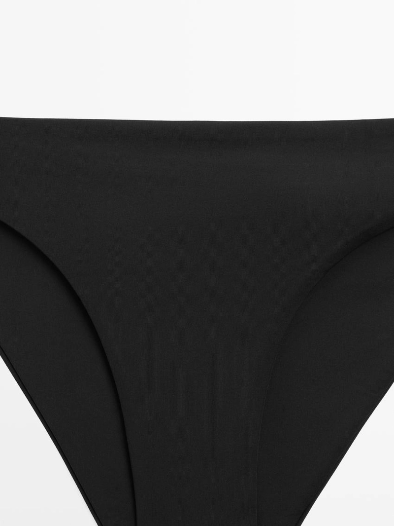 Черные бикини без узора