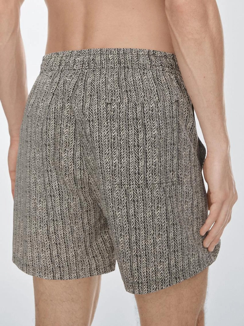 Купальник в шахматный узор