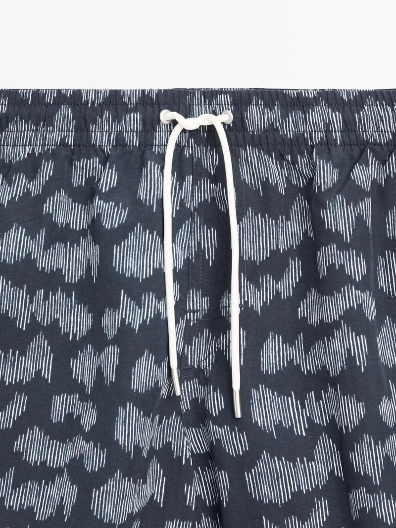 Плавки с принтом