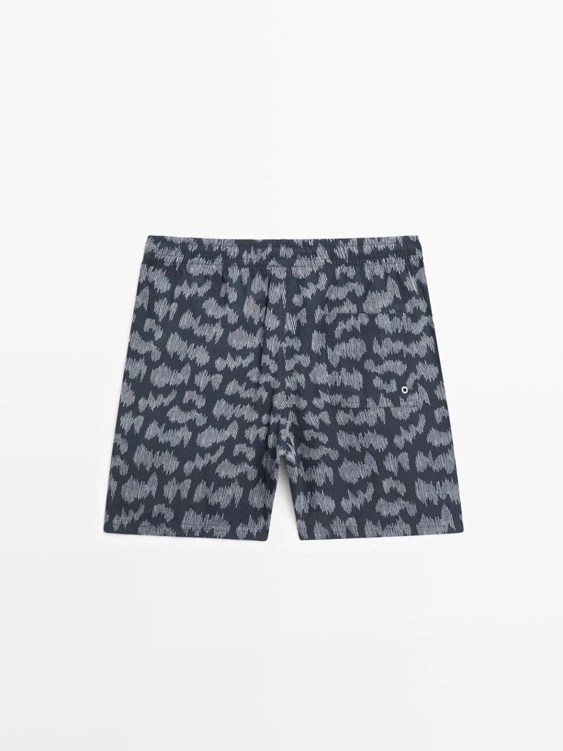 Плавки с принтом