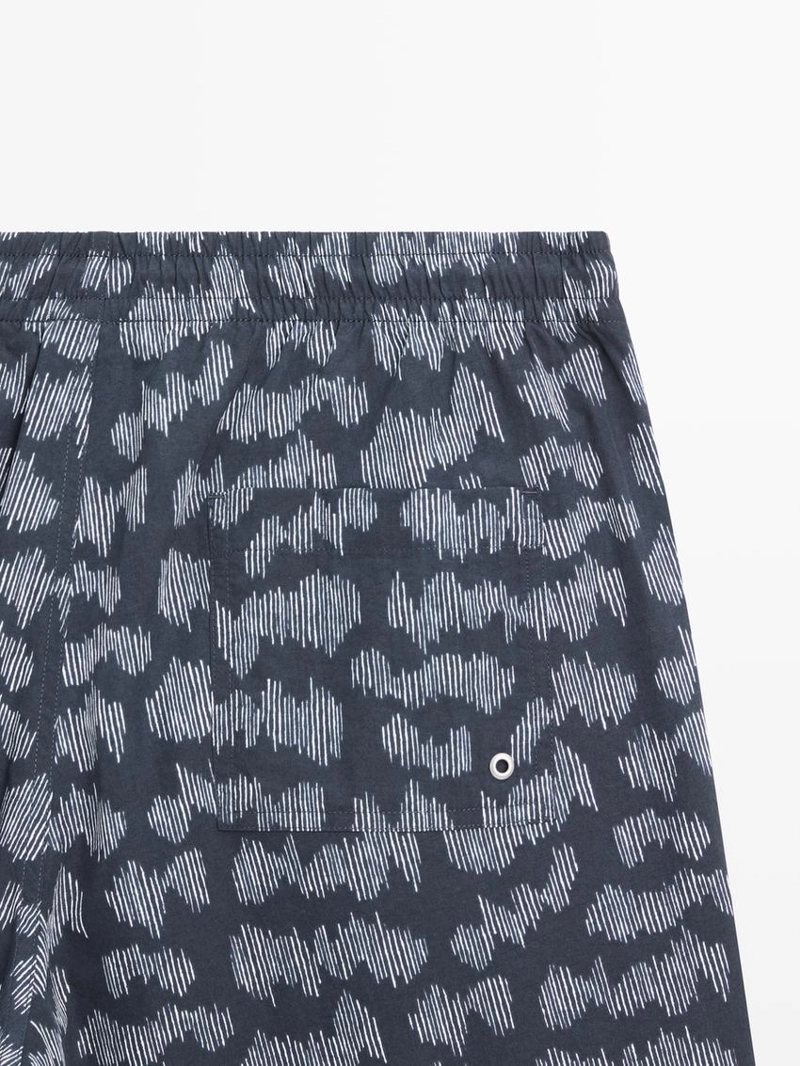 Плавки с принтом