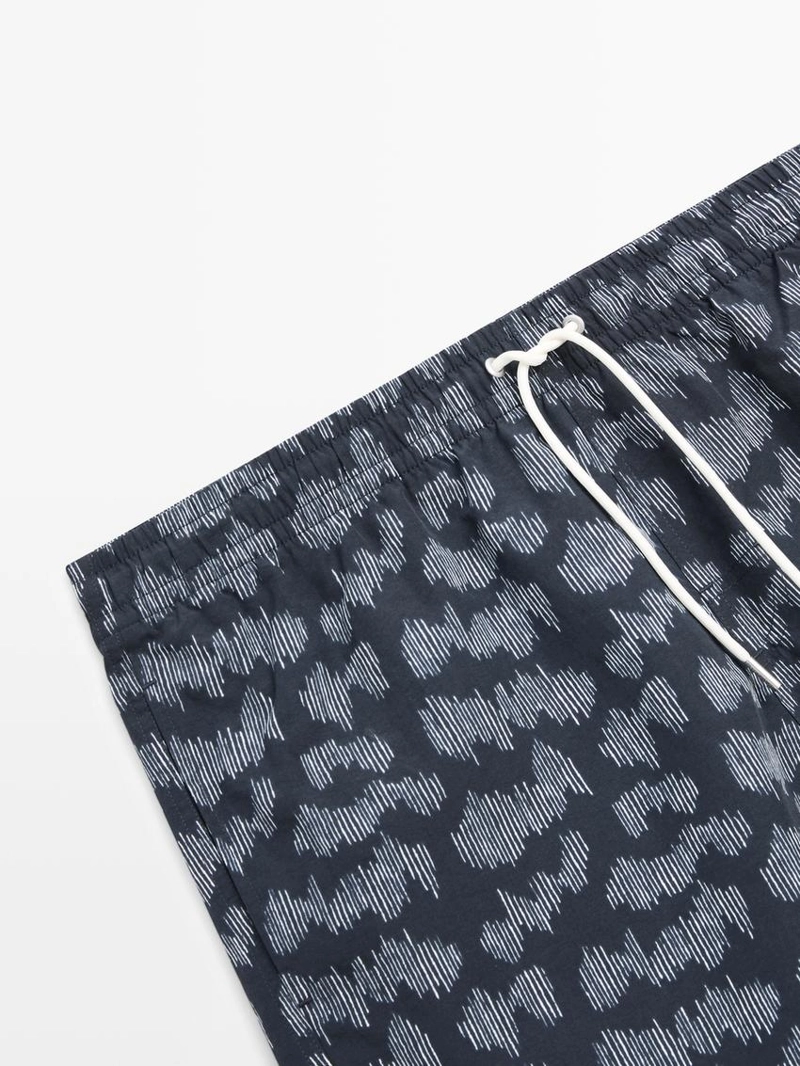 Плавки с принтом