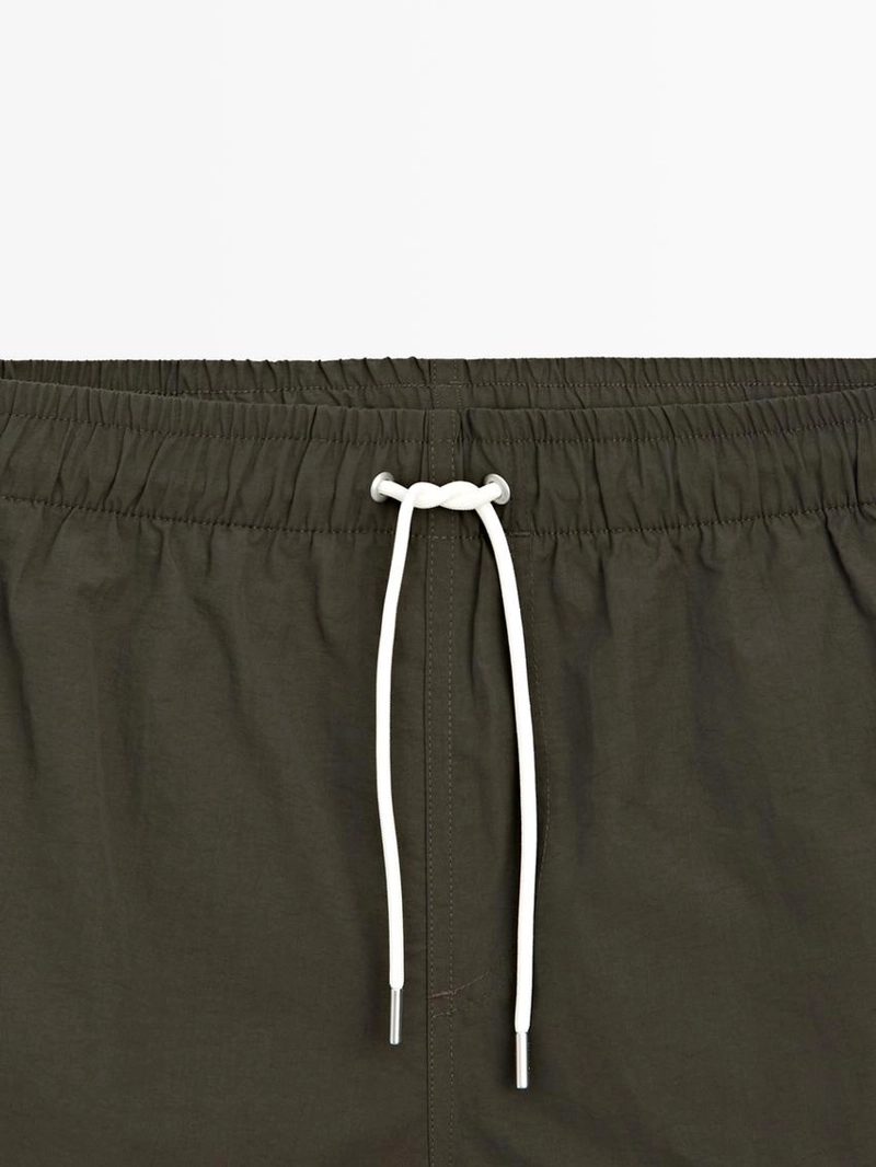 Купальник однотонный