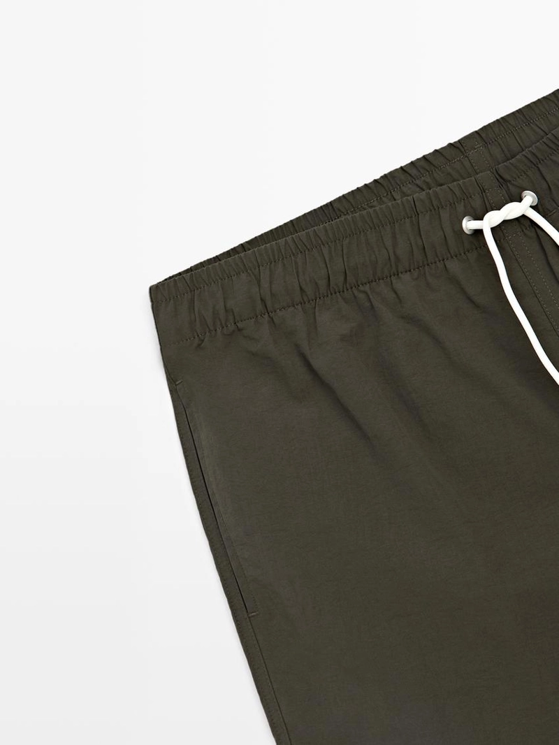 Купальник однотонный