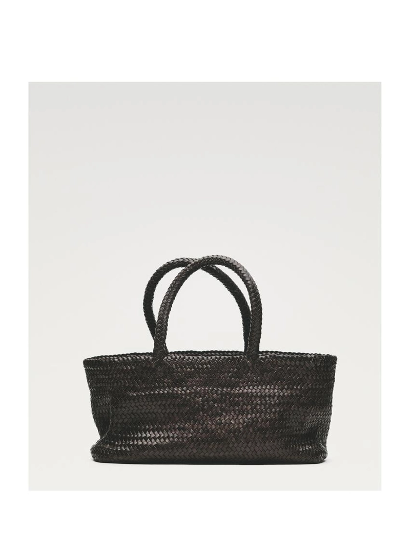 Сумка-тоут среднего размера с плетением