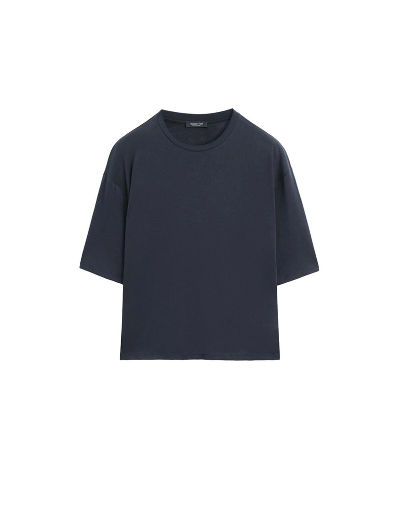 Футболка с короткими рукавами из хлопка oversize