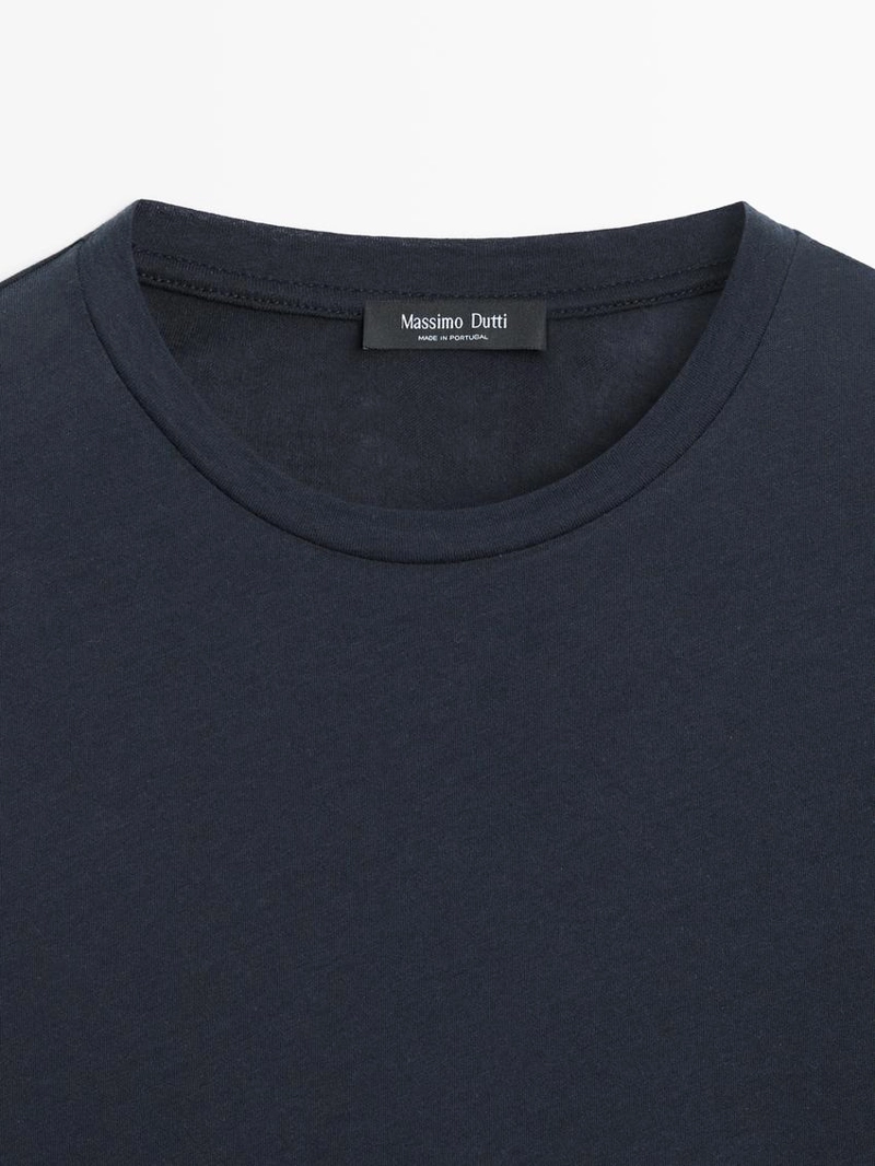 Футболка с короткими рукавами из хлопка oversize