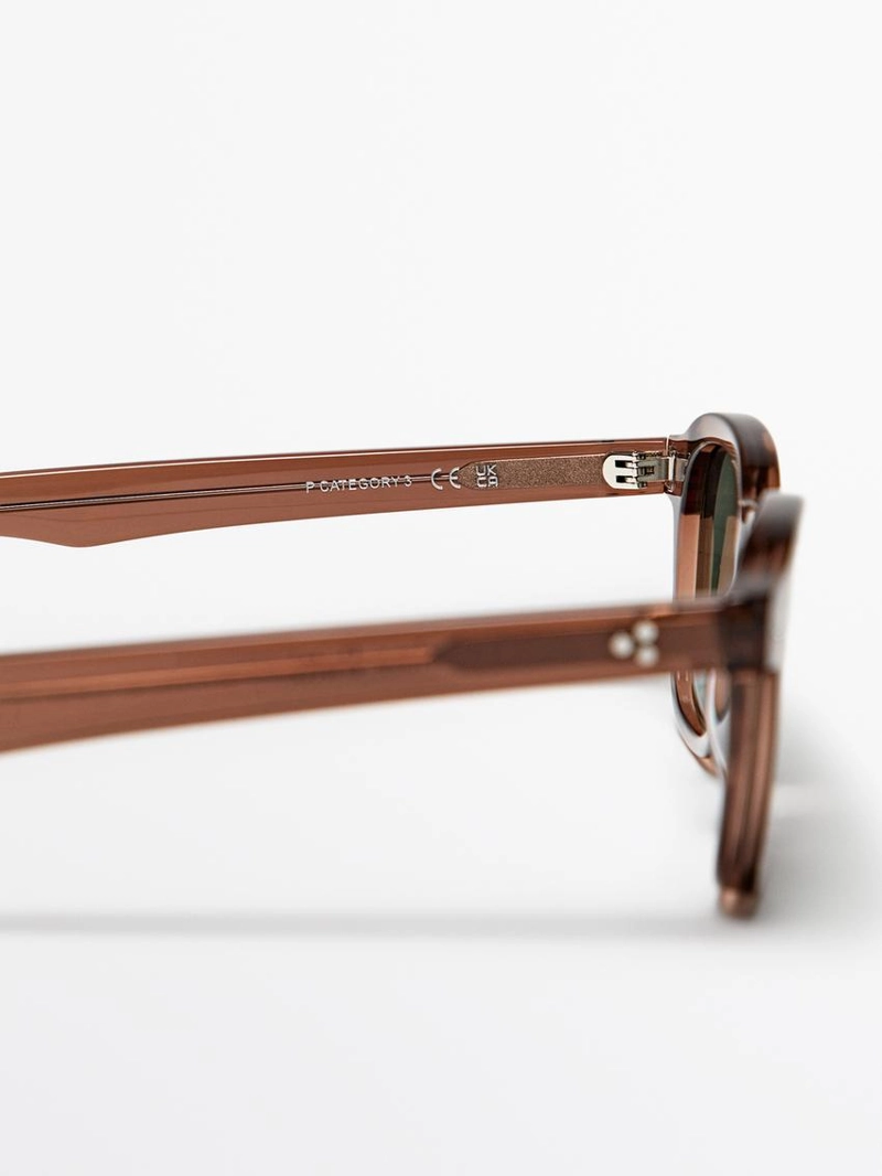 Солнечные очки круглые