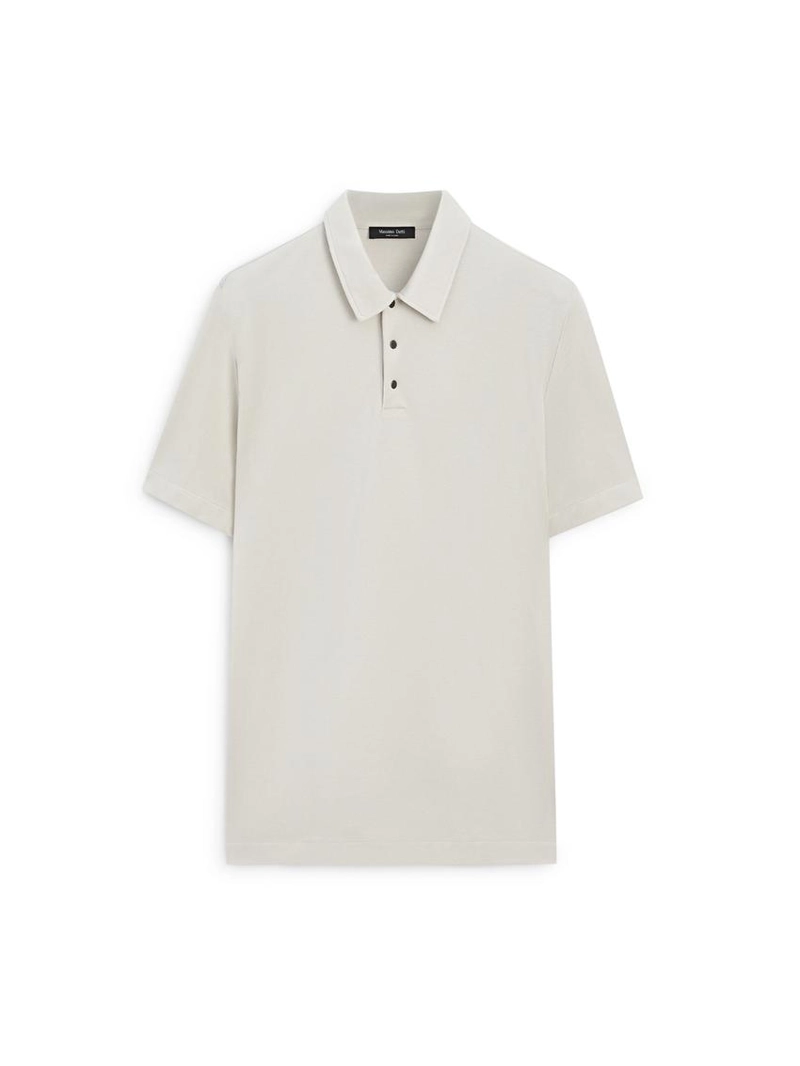 Поло с коротким рукавом из 100% хлопка