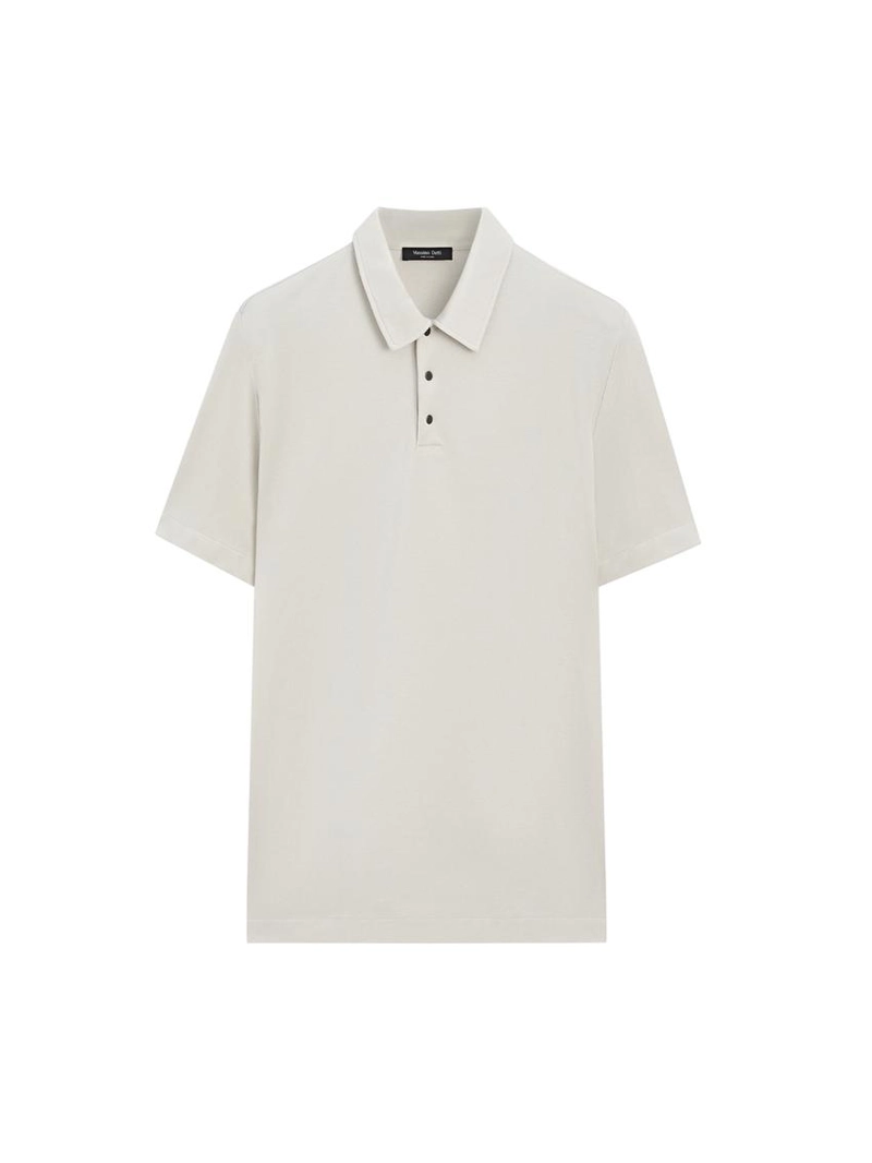 Поло с коротким рукавом из 100% хлопка