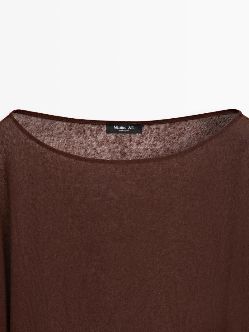 Потоковый плащ из льняной смеси