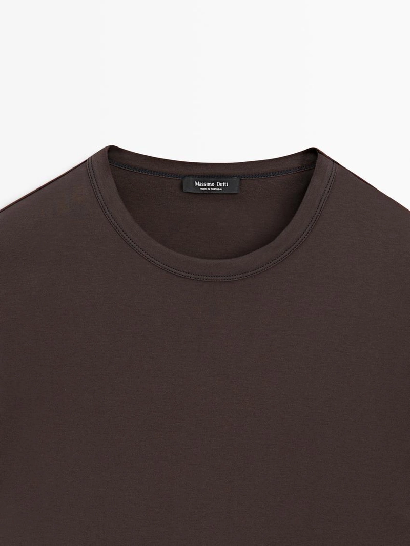 Футболка с коротким рукавом из 100% хлопка