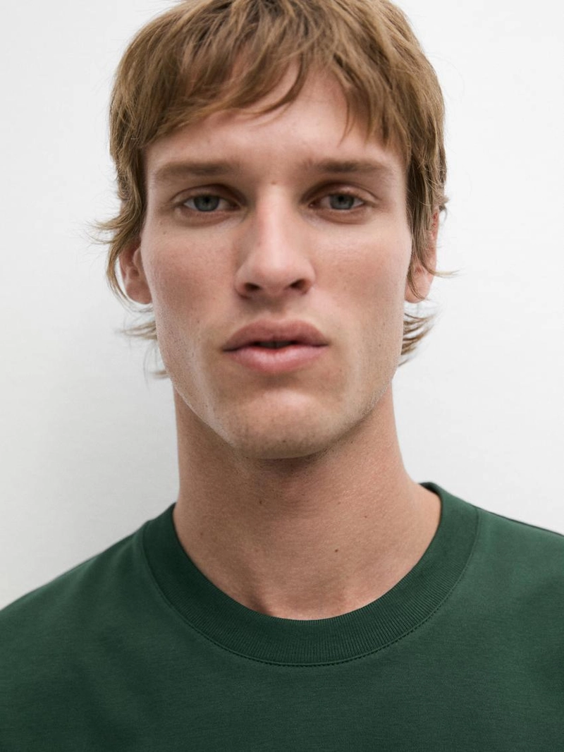 Футболка из 100% хлопка среднего веса