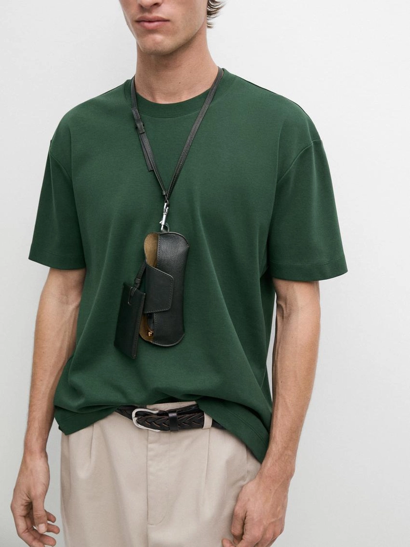 Футболка из 100% хлопка среднего веса