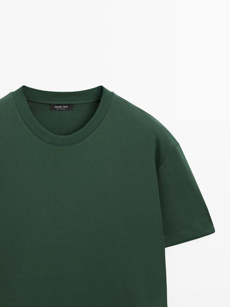 Футболка из 100% хлопка среднего веса