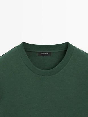 Футболка из 100% хлопка среднего веса- Заказать в России