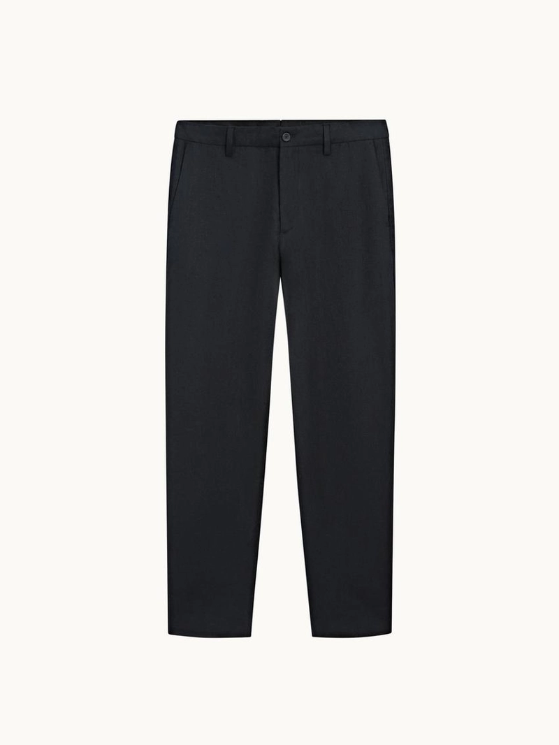 Брюки из льна для костюма