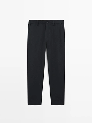 Брюки из льна для костюма- Заказать в России