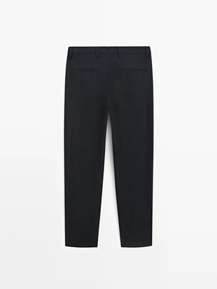 Брюки из льна для костюма- Заказать в России