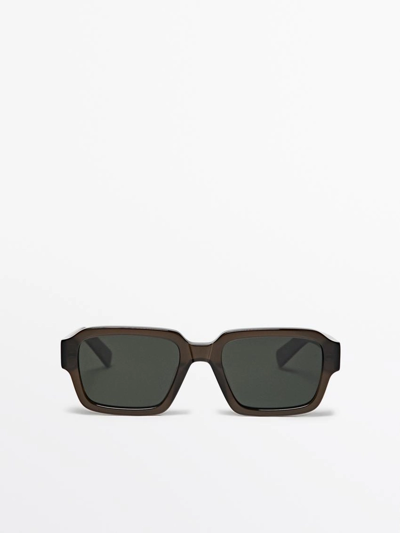 Солнечные очки прямоугольной формы