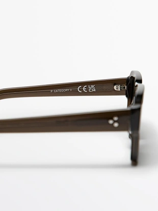 Солнечные очки прямоугольной формы- Заказать в России