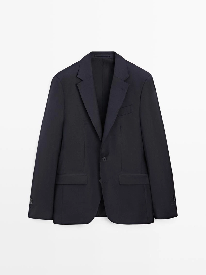 Пиджак из прохладной шерсти