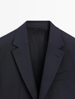 Пиджак из прохладной шерсти- Заказать в России