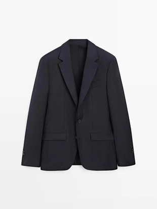 Пиджак из прохладной шерсти- Заказать в России
