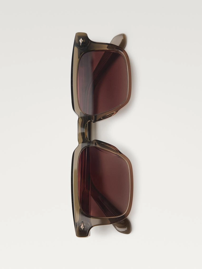 Узкие прямоугольные солнечные очки