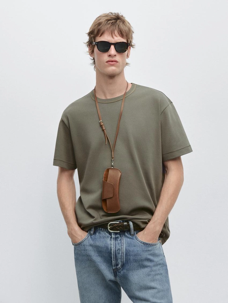 Футболка с коротким рукавом из 100% хлопка