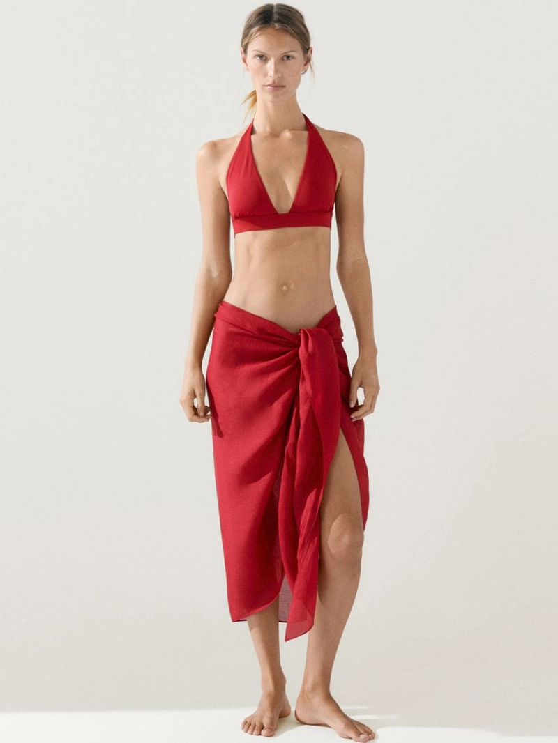 Юбка-парео из 100% рами