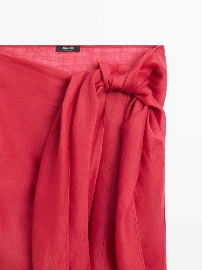 Юбка-парео из 100% рами