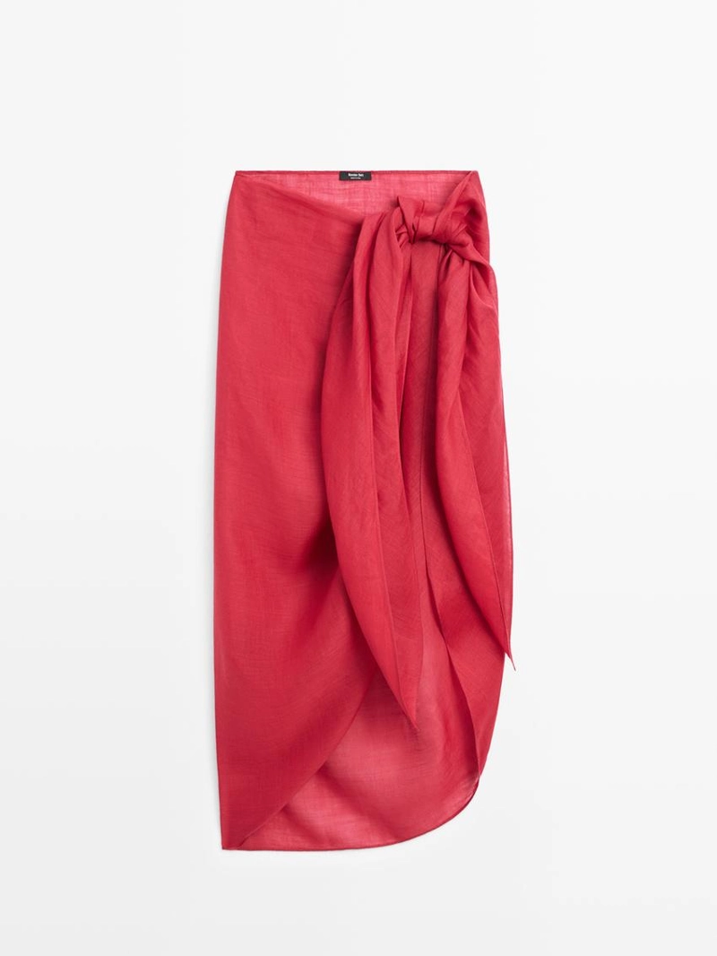 Юбка-парео из 100% рами