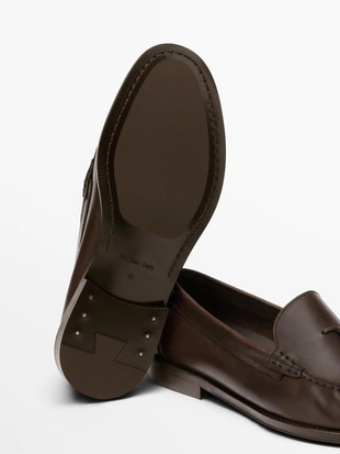 Лоферы с кисточками из масленой кожи- Заказать в России