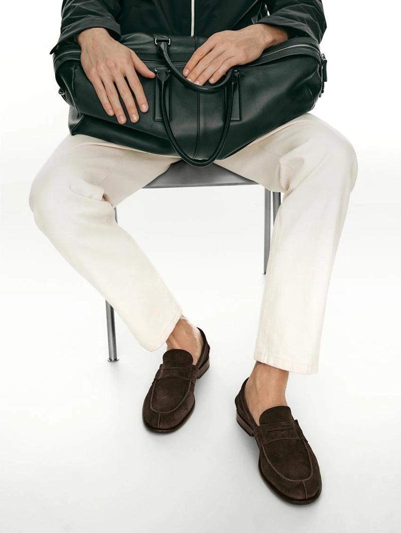 Туфли без застежки из кожи penny